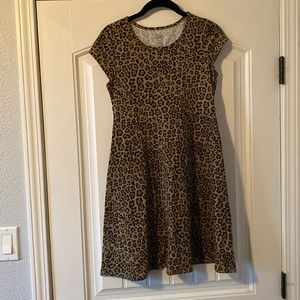 Wonder Nation Leopard Print Dress. NWOT. Size XL. 14-16.